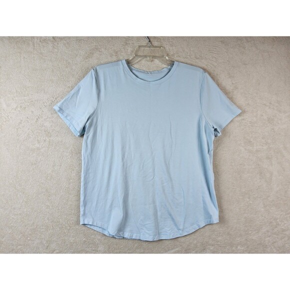 Lululemon Women’s Short Sleeve Athletic T Shirt Top Size 10 (?) - Picture 1 of 2
